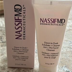 Nassif MD Dawn to Dusk Exfoliate + Cleanse AM + PM Facial Cleanser 2 fl. oz.